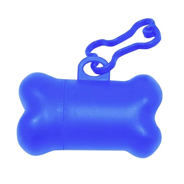 Bone-shaped dog waste bag holder with 15 bags per roll.... from ASI 68507 The Magnet Group / Perfect Line