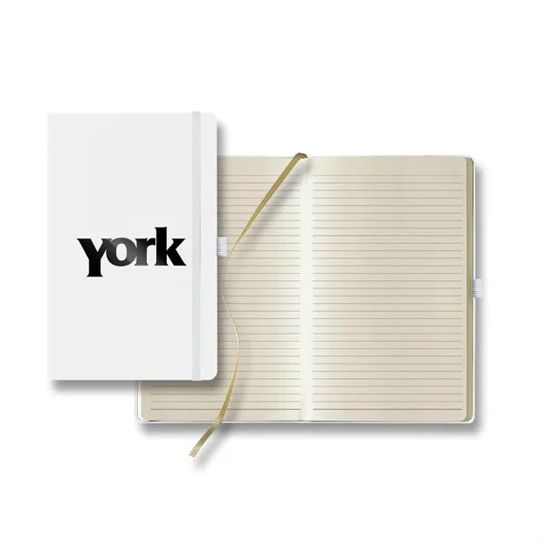 Journal with 224 lined ivory pages, back expandable pocket, gold ribbon... from ASI 68507 The Magnet Group / Castelli