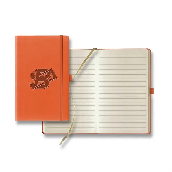 224 page journal with PU cover, gold ribbon place marker, pen... from ASI 68507 The Magnet Group / Castelli