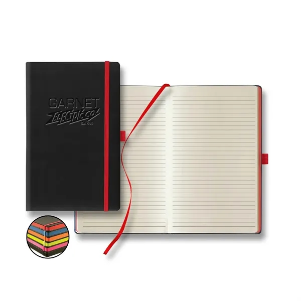 Journal with 224 pages of lined ivory pages, pen loop, elastic... from ASI 68507 The Magnet Group / Castelli