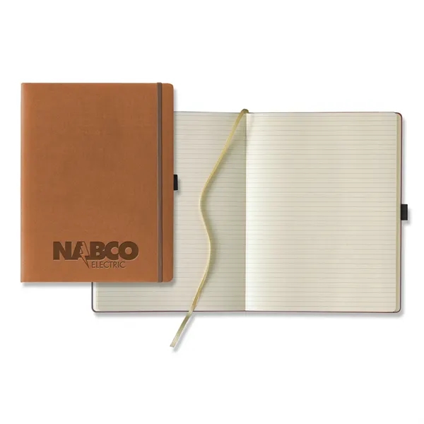Journal with 240 lined ivory pages, pen loop, elastic closure, expandable... from ASI 68507 The Magnet Group / Castelli
