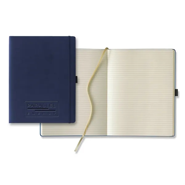 Journal with 240 lined ivory pages, pen loop, elastic closure, expandable... from ASI 68507 The Magnet Group / Castelli