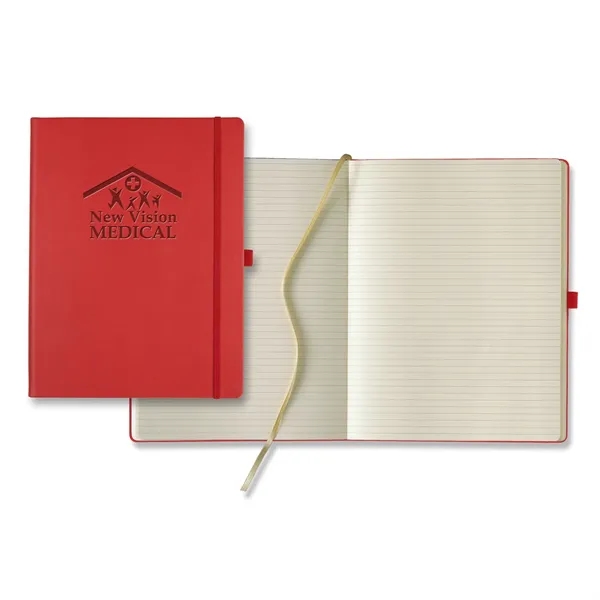 Journal with 240 lined ivory pages, pen loop, elastic closure, expandable... from ASI 68507 The Magnet Group / Castelli