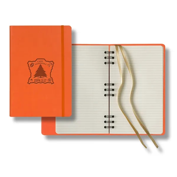 5 3/4" x 8 9/16" journal with 240 pages, elastic band,... from ASI 68507 The Magnet Group / Castelli