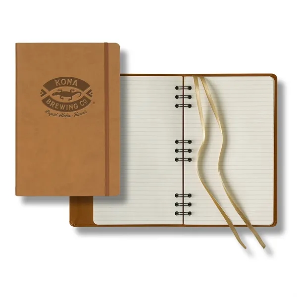 5 3/4" x 8 9/16" journal with 240 pages, elastic band,... from ASI 68507 The Magnet Group / Castelli