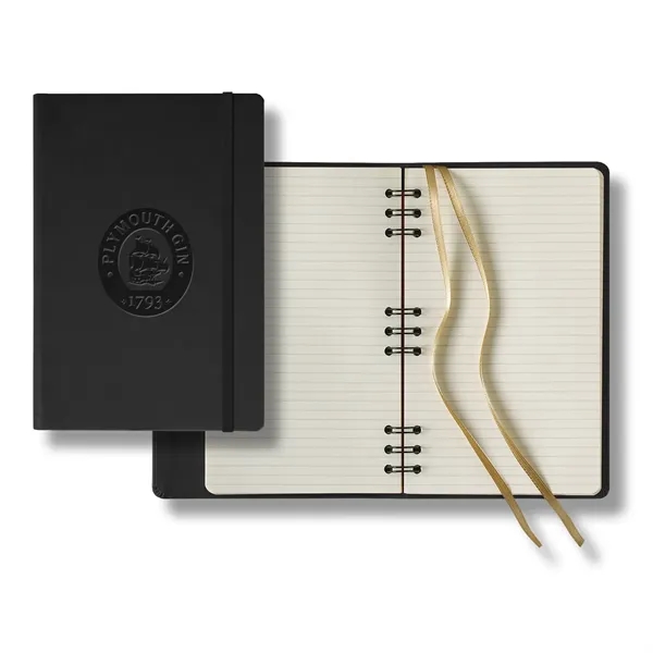 5 3/4" x 8 9/16" journal with 240 pages, elastic band,... from ASI 68507 The Magnet Group / Castelli
