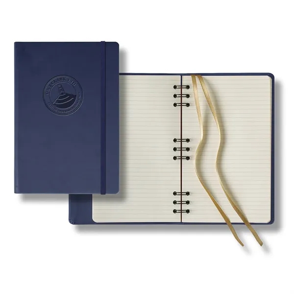 5 3/4" x 8 9/16" journal with 240 pages, elastic band,... from ASI 68507 The Magnet Group / Castelli