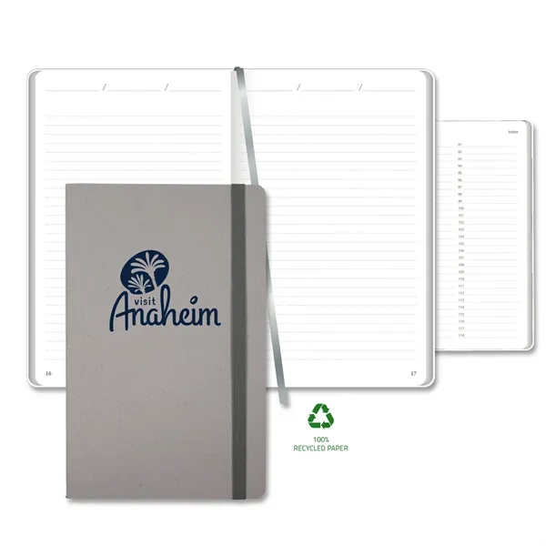 Carapace medio journal with medio lined recycled white pages.... from ASI 68507 The Magnet Group / Castelli