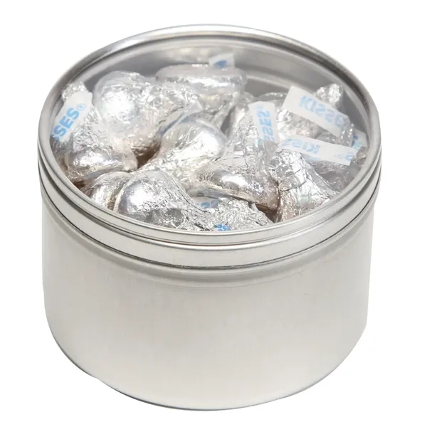 Lifesavers® packed inside a large round window tin with customization options.... from ASI 68507 The Magnet Group / The 1919 Candy Company