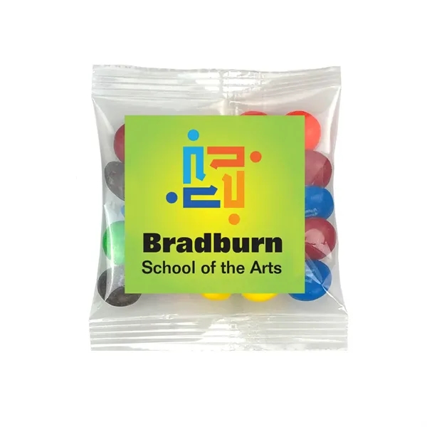 Mini Bag with Square full color Magnet filled with Jelly Belly's.... from ASI 68507 The Magnet Group / The 1919 Candy Company