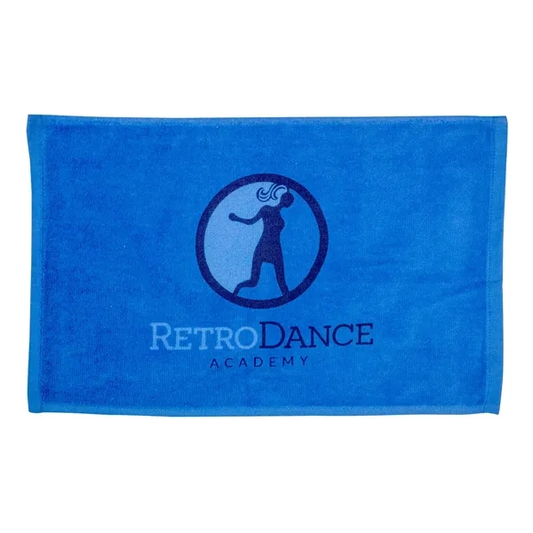 18" x 11" hemmed sports towel made of USA grown cotton.... from ASI 68507 The Magnet Group