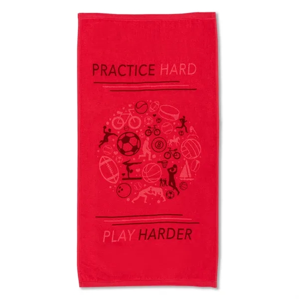 30" x 16" oversized heavyweight sports towel.... from ASI 68507 The Magnet Group