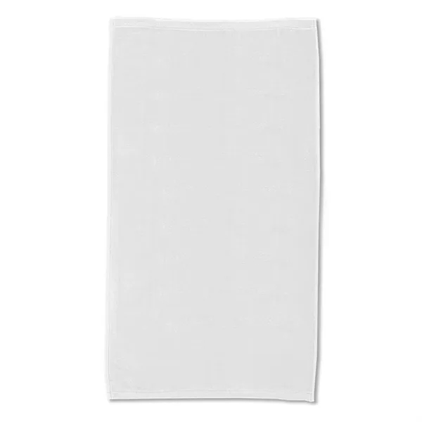 30" x 16" white terry velour sports towel.... from ASI 68507 The Magnet Group