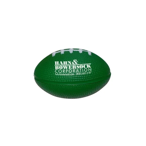 Football shaped stress reliever made of polyurethane foam.... from ASI 68507 The Magnet Group / Perfect Line
