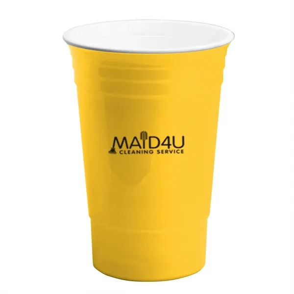 16 oz. party cup made of double wall insulated polypropylene.... from ASI 68507 The Magnet Group / Perfect Line