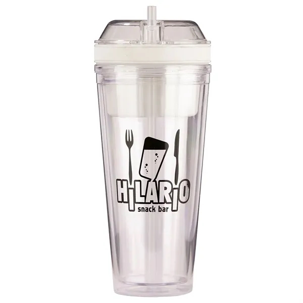 Combo AS material 20 oz. drink cup and 8 oz. food... from ASI 68507 The Magnet Group / Perfect Line