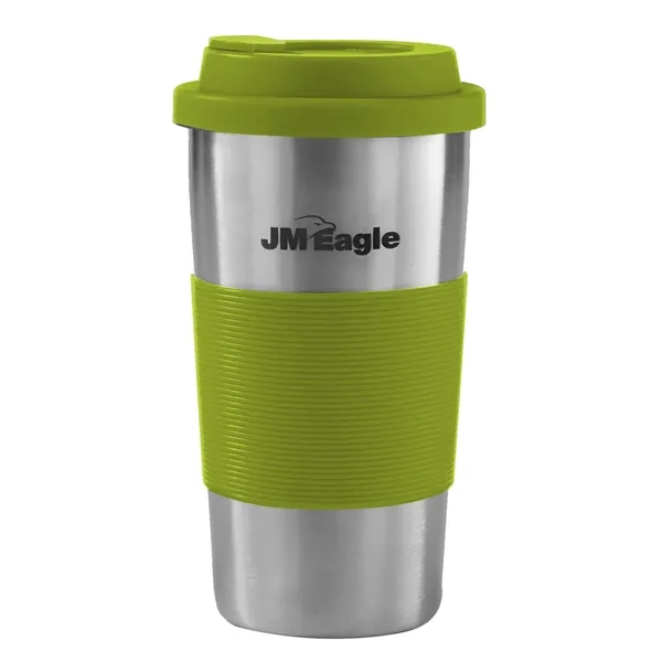 450ml stainless steel tumbler with double wall insulation and lid.... from ASI 68507 The Magnet Group / Perfect Line