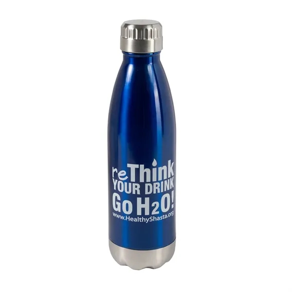 16 oz. stainless steel bottle with copper double wall vacuum insulation... from ASI 68507 The Magnet Group / Perfect Line