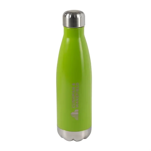 16 oz. stainless steel bottle with copper double wall vacuum insulation... from ASI 68507 The Magnet Group / Perfect Line