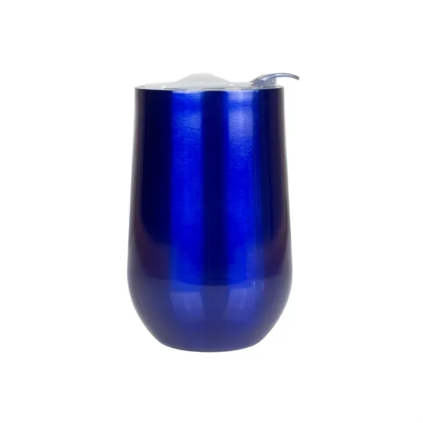 16 oz. stainless steel double wall insulated wine cup with spill-proof... from ASI 68507 The Magnet Group / Perfect Line