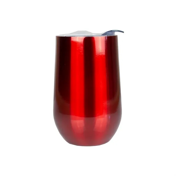 16 oz. stainless steel double wall insulated wine cup with spill-proof... from ASI 68507 The Magnet Group / Perfect Line