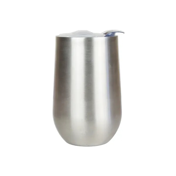 16 oz. stainless steel double wall insulated wine cup with spill-proof... from ASI 68507 The Magnet Group / Perfect Line