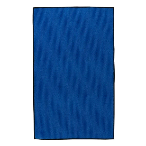 26" x 16" polyester waffle weave sports towel.... from ASI 68507 The Magnet Group