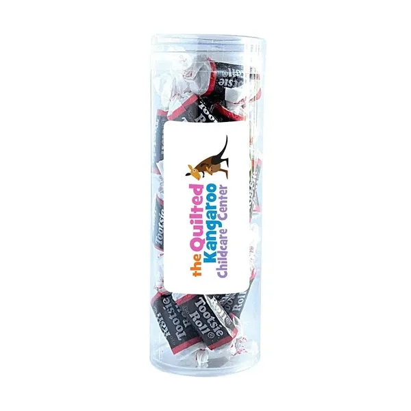 Large Fun Tube with Label filled with your choice of delicious... from ASI 68507 The Magnet Group / The 1919 Candy Company