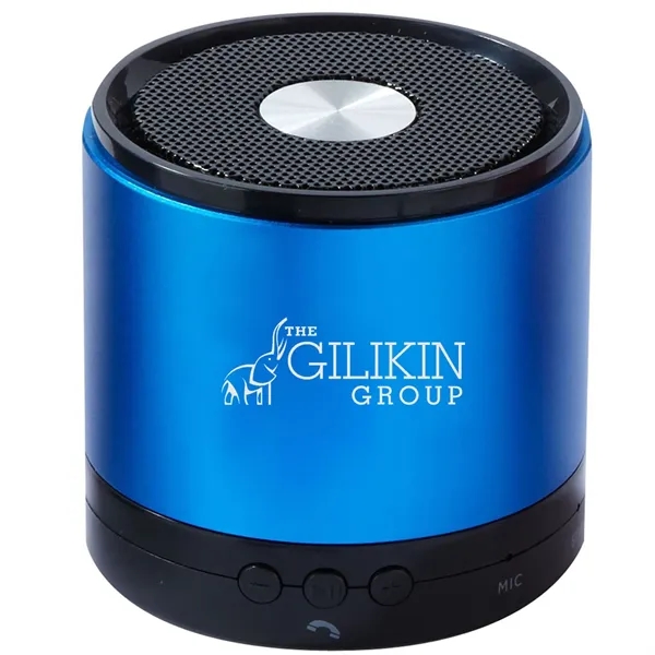 Metal Bluetooth® multipurpose speaker with auxiliary jack.... from ASI 68507 The Magnet Group / Innovations by Magnet™