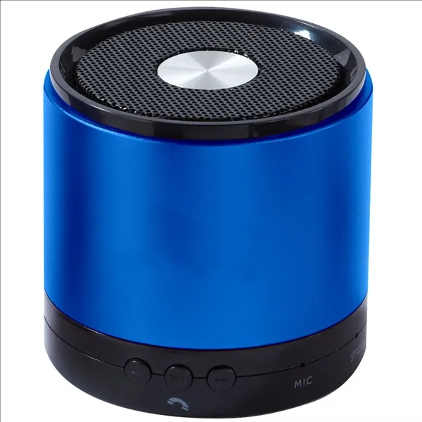 Metal Bluetooth® multipurpose speaker with auxiliary jack.... from ASI 68507 The Magnet Group / Innovations by Magnet™