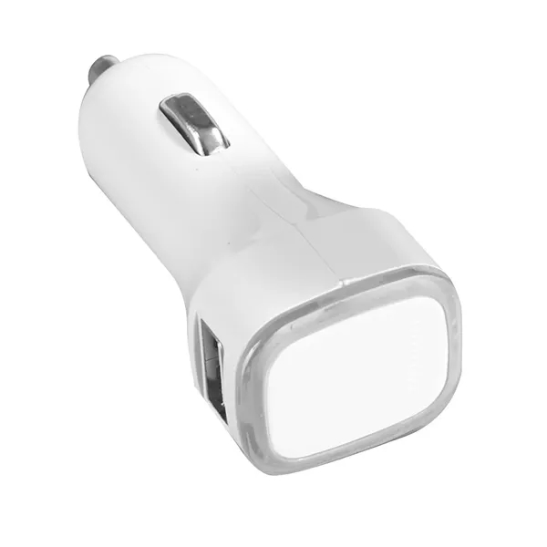 1" x 1.25" x 2.75" car charger with dual USB ports... from ASI 68507 The Magnet Group / Innovations by Magnet™