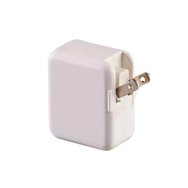 UL listed dual port AC to USB adaptor with folding prongs.... from ASI 68507 The Magnet Group / Innovations by Magnet™