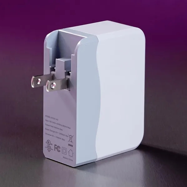 AC to USB adaptor with four ports.... from ASI 68507 The Magnet Group / Innovations by Magnet™