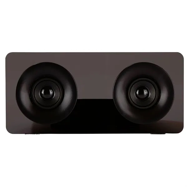 Dual 3-watt acrylic Bluetooth® stereo speaker with built-in amplifier.... from ASI 68507 The Magnet Group / Innovations by Magnet™