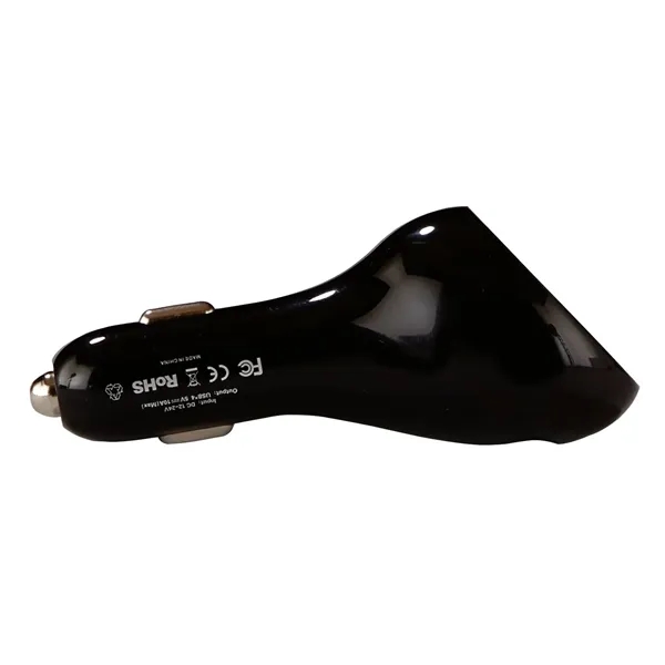 10-amp, 4-port high speed USB auto adaptor.... from ASI 68507 The Magnet Group / Innovations by Magnet™