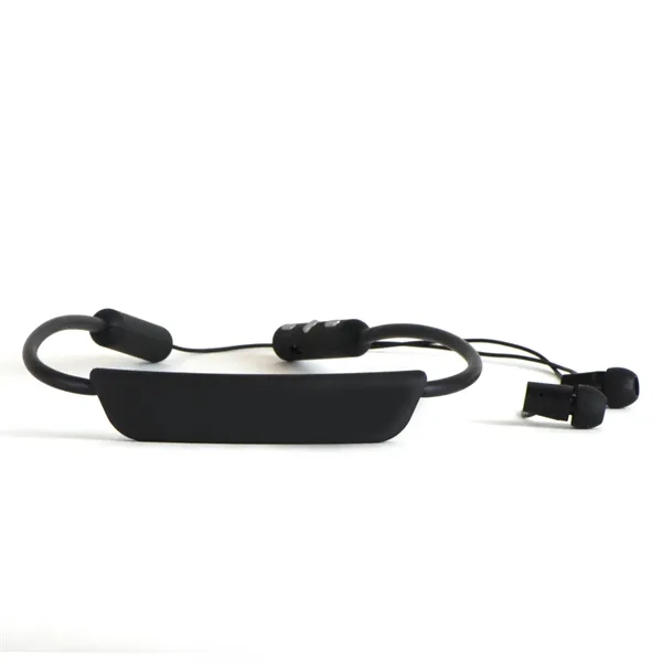 Water resistant Bluetooth® headset with earbuds and voice prompt controls.... from ASI 68507 The Magnet Group / Innovations by Magnet™