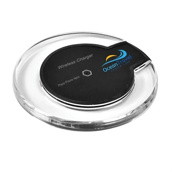 3.88" x 3.88" x 0.38" wireless charger that charges smartphones.... from ASI 68507 The Magnet Group / Innovations by Magnet™