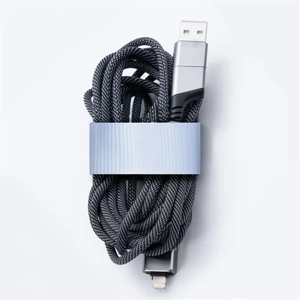 10 foot long charging cable is USB / Type C on... from ASI 68507 The Magnet Group / Innovations by Magnet™