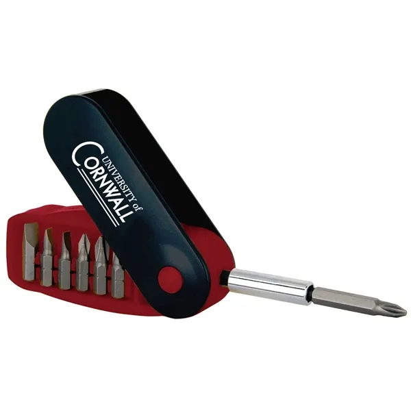 10-in-1 screwdriver set with multiple bits and an extension socket.... from ASI 68507 The Magnet Group / Innovations by Magnet™