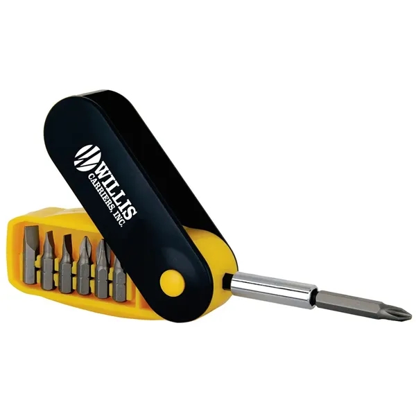 10-in-1 screwdriver set with multiple bits and an extension socket.... from ASI 68507 The Magnet Group / Innovations by Magnet™