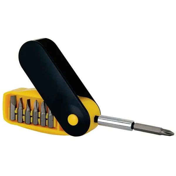 10-in-1 screwdriver set with multiple bits and an extension socket.... from ASI 68507 The Magnet Group / Innovations by Magnet™