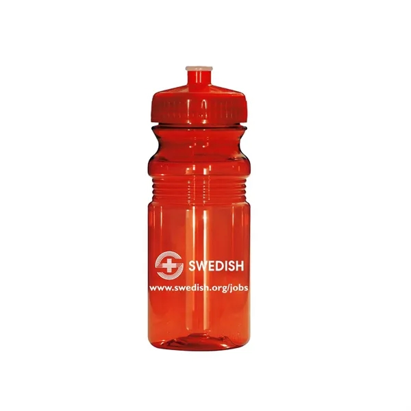 20 oz. translucent sports bottle with push-pull twist-on cap, and wide... from ASI 68507 The Magnet Group / Perfect Line