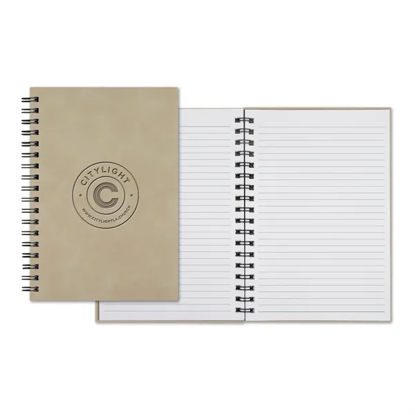 WireO Chia Grande White Lined Pg Journal... from ASI 68507 The Magnet Group / Castelli