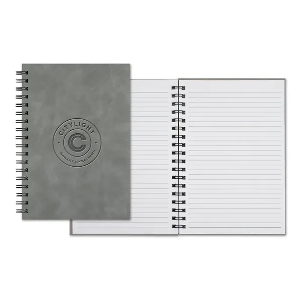 WireO Chia Grande White Lined Pg Journal... from ASI 68507 The Magnet Group / Castelli