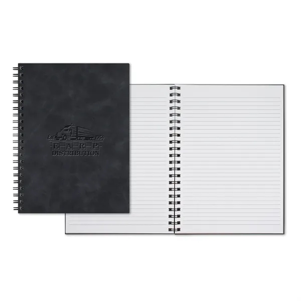 WireO Chia Grande XL White Lined Pg Journal... from ASI 68507 The Magnet Group / Castelli