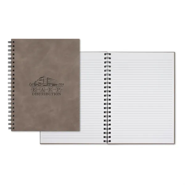 WireO Chia Grande XL White Lined Pg Journal... from ASI 68507 The Magnet Group / Castelli