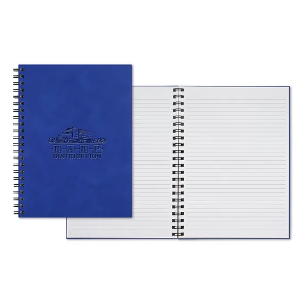 WireO Chia Grande XL White Lined Pg Journal... from ASI 68507 The Magnet Group / Castelli