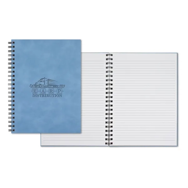 WireO Chia Grande XL White Lined Pg Journal... from ASI 68507 The Magnet Group / Castelli