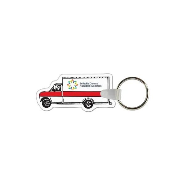 2 1/2" x 1 1/4" vinyl keychain with a split ring.... from ASI 98360 WOWLine / WOWLine®