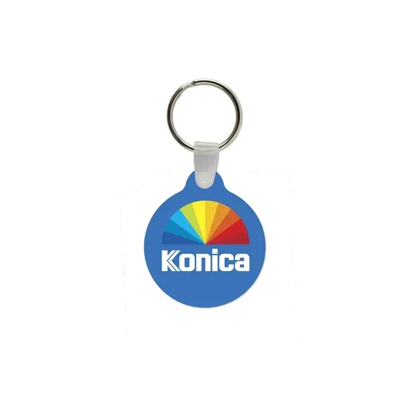 Round vinyl keychain with a split ring.... from ASI 98360 WOWLine / WOWLine®